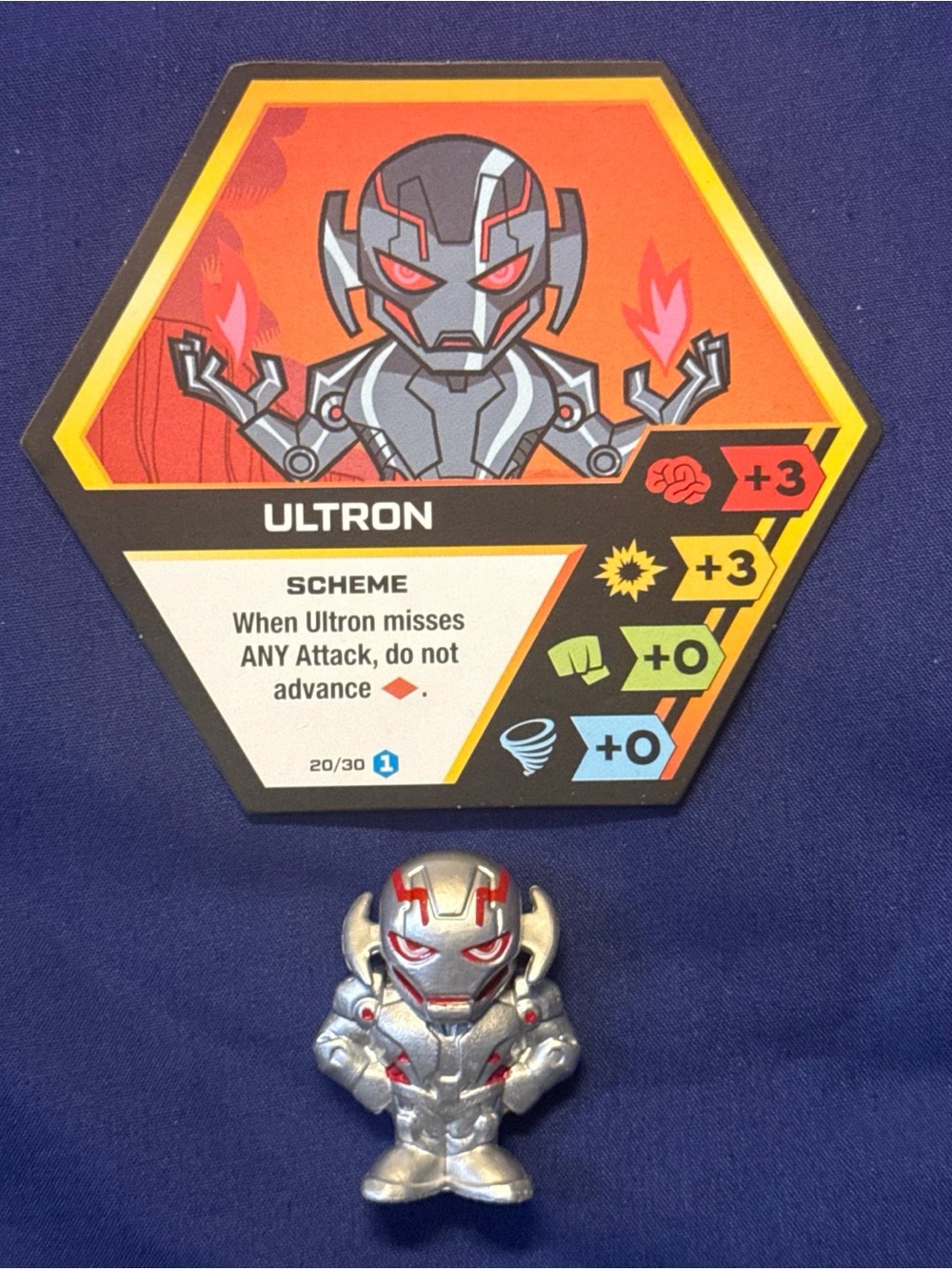 Funko Marvel Battleworld Ultron Figure w/ Card Series 1 2020